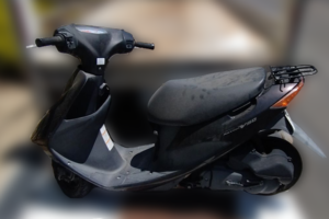 回収実績：静岡県のお客様より原付バイクを無料回収させていただきました