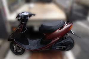 回収実績：三重県のお客様より原付バイクを無料回収させていただきました