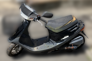 回収実績：静岡県のお客様より原付バイクを無料回収させていただきました