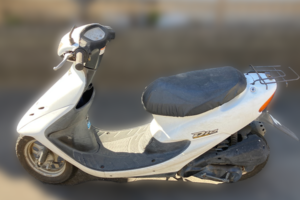 回収実績：静岡県のお客様より原付バイクを無料回収させていただきました