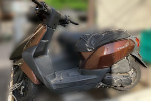 回収実績：静岡県のお客様より原付バイクを無料回収させていただきました