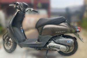 回収実績：岐阜県のお客様より原付バイクを無料回収させていただきました