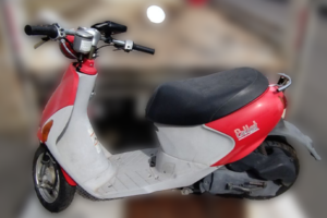 回収実績：愛知県のお客様より原付バイクを無料回収させていただきました