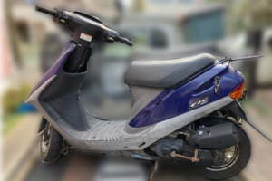 回収実績：岐阜県のお客様より原付バイクを無料回収させていただきました