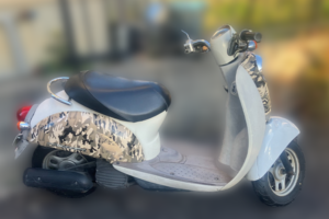回収実績：愛知県のお客様より原付バイクを無料回収させていただきました