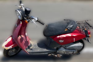 回収実績：三重県のお客様より原付バイクを無料回収させていただきました