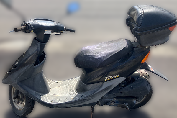 三重県伊賀市で回収した原付 ホンダ ディオ