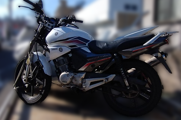 愛知県名古屋市で回収したバイク ヤマハ YBR125